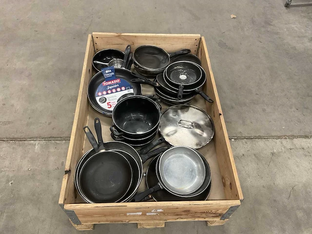 Partij pannen - afbeelding 1 van  3