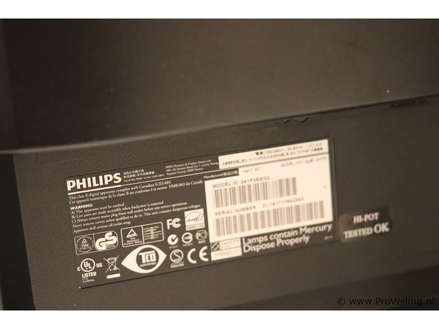 Partij philips monitoren, toetsenborden, aansluitkabels, muis & luidsprekers - afbeelding 6 van  6