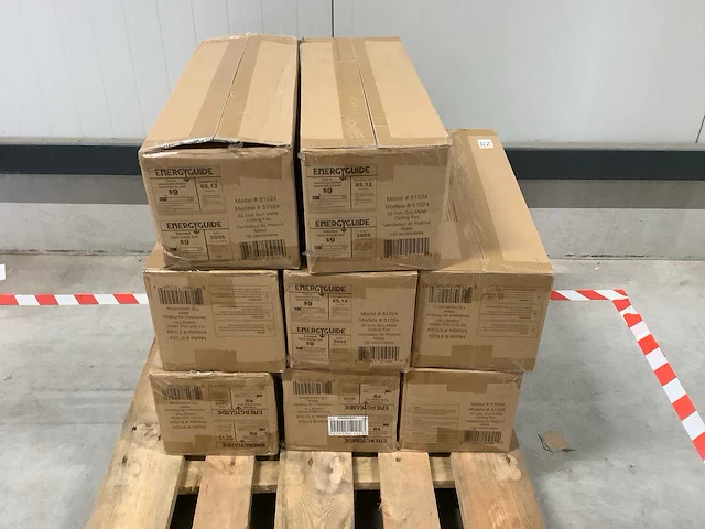 Partij plafond ventilator (8x) - afbeelding 2 van  4