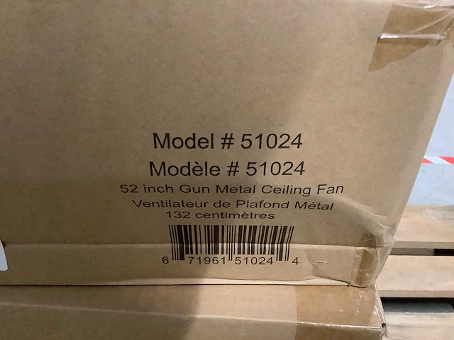 Partij plafond ventilator (8x) - afbeelding 4 van  4