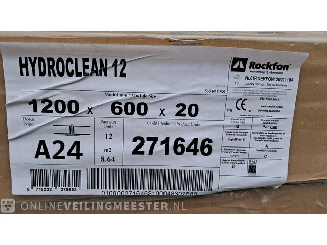 Partij plafondplaten o.a. rockfon - afbeelding 3 van  21