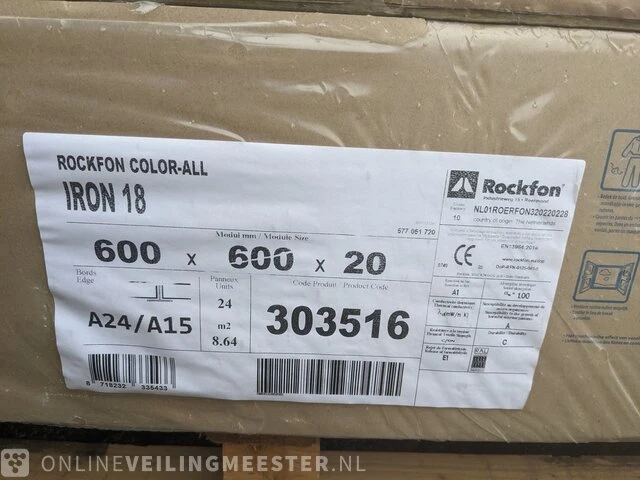 Partij plafondplaten o.a. rockfon - afbeelding 3 van  19