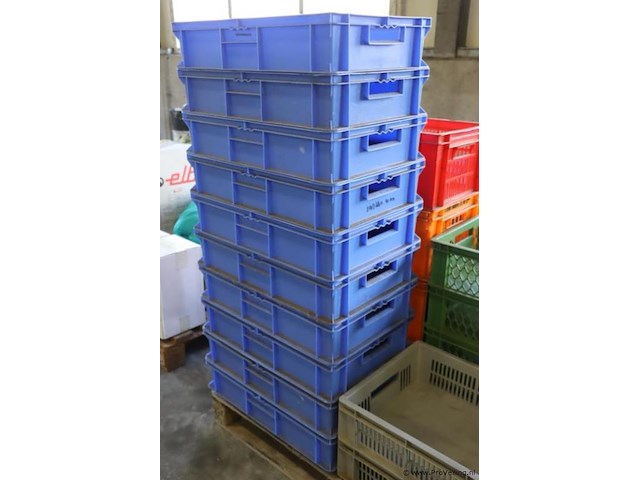 Partij plastic kratten - afbeelding 2 van  5