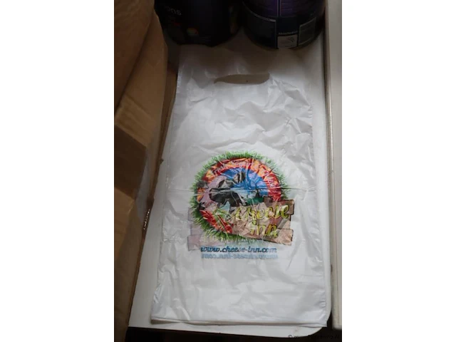 Partij plastic tasjes met opdruk - 5500 stuks - afbeelding 3 van  3