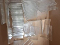 Partij plexiglas standaards, diverse maten - afbeelding 3 van  3