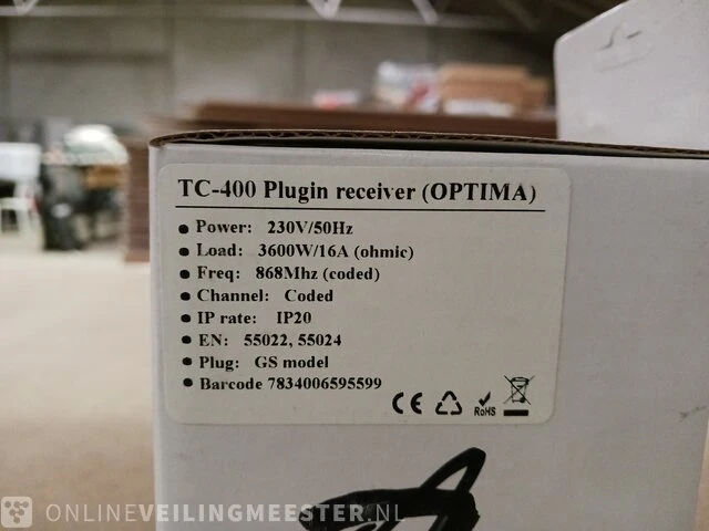 Partij plugin receivers 2 heat, tc-400 - afbeelding 3 van  6