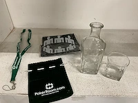 Partij pokerroom speelkaarten en toebehoren circa (1000x) - afbeelding 2 van  8
