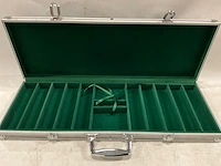Partij pokerroom speelkaarten en toebehoren circa (1000x) - afbeelding 4 van  8