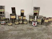 Partij poly-pol / hempel polyester & epoxy producten (25x)