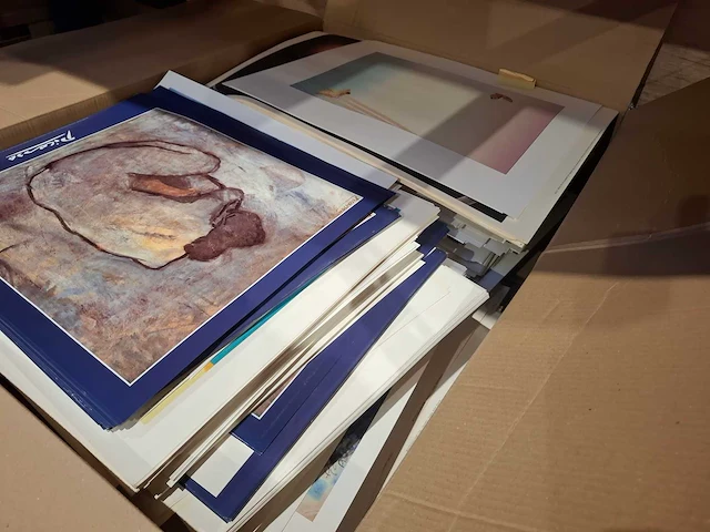 Partij posters, restanten, 3 pallets. - afbeelding 20 van  20