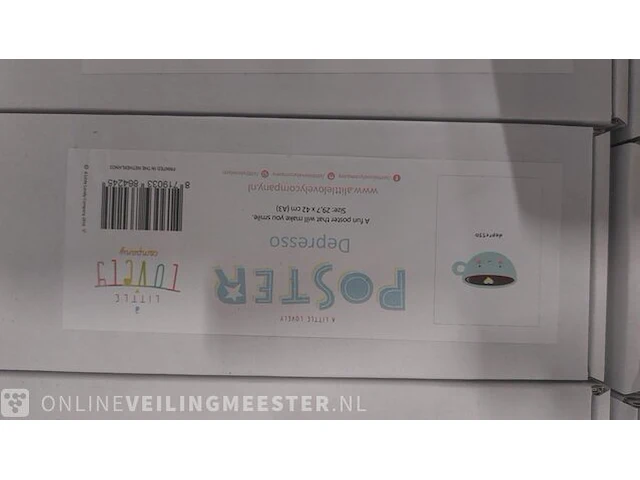 Partij posters zombie, jellybeans, depresso - afbeelding 4 van  4
