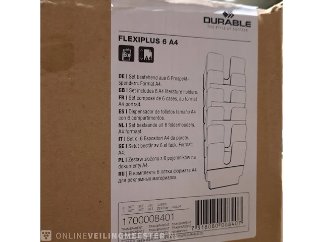 Partij postvakken durable - afbeelding 5 van  5