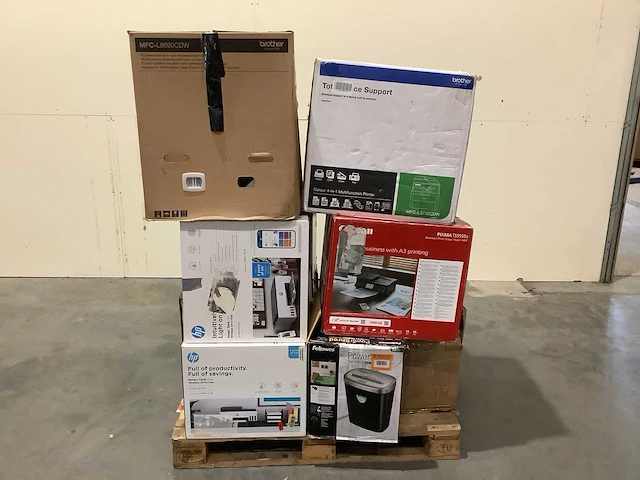 Partij printers en papierversnipperaars - afbeelding 2 van  9