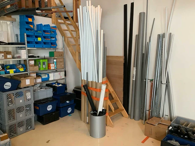 Partij pvc, cv installatiebuizen en elektrabuizen - afbeelding 8 van  15