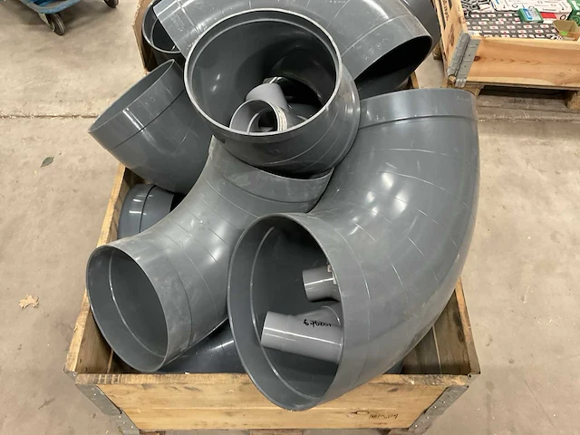 Partij pvc hulpstukken - afbeelding 4 van  7