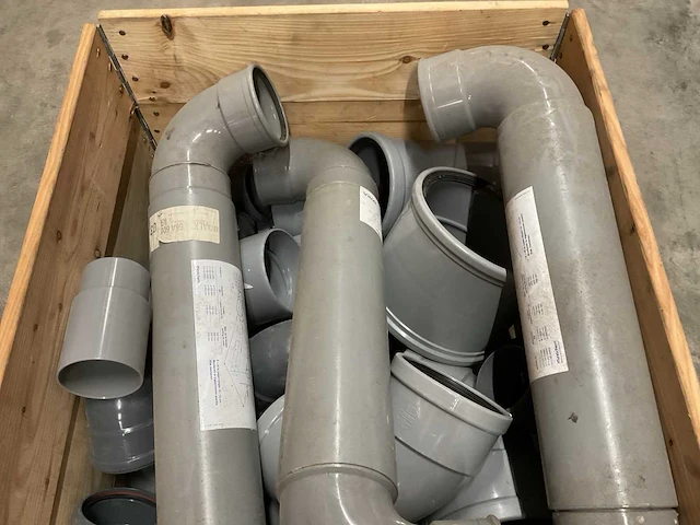 Partij pvc hulpstukken - afbeelding 3 van  4