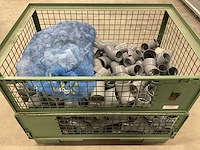 Partij pvc hulpstukken - afbeelding 1 van  4
