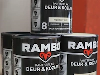 Partij rambo pantserlak deur & kozijn - 5 blikken á 750ml - afbeelding 1 van  5