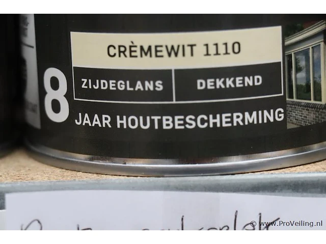 Partij rambo pantserlak deur & kozijn - 5 blikken á 750ml - afbeelding 5 van  5