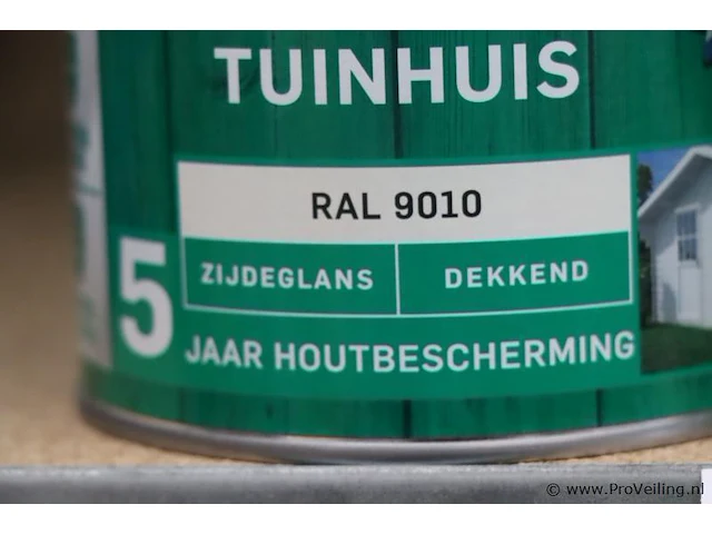 Partij rambo pantserlak schuur & tuin - 5 blikken á 750ml - afbeelding 3 van  3