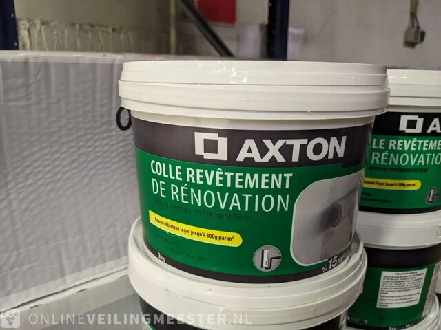 Partij renovlies en lijm voor 400m2, wit - afbeelding 2 van  4