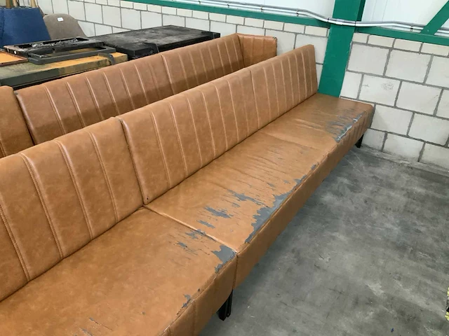 Partij restaurantbanken, 8 stuks - afbeelding 3 van  6