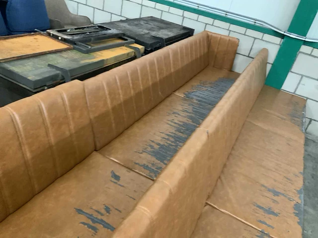 Partij restaurantbanken, 8 stuks - afbeelding 4 van  6