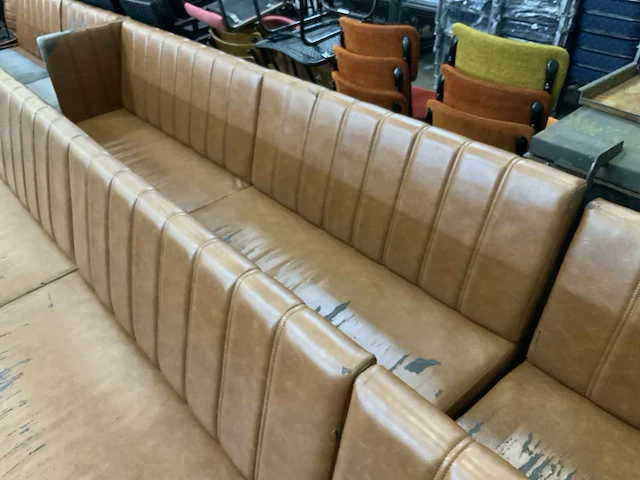 Partij restaurantbanken, 8 stuks - afbeelding 5 van  6