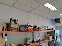Partij retro audio, akai, sanyo, sharp, wega, panasonic , zwart - afbeelding 1 van  9