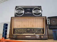 Partij retro audio, akai, sanyo, sharp, wega, panasonic , zwart - afbeelding 2 van  9
