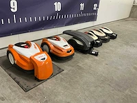 Partij robotmaaiers (6x) - afbeelding 1 van  9