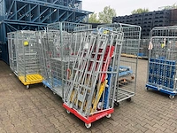 Partij rolcontainers ca. 40 stuks