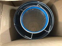Partij rookgasavoeren installatiemateriaal ongebruikt 4x - afbeelding 2 van  6