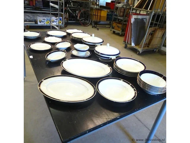 Partij rosenthal germany heinrich servies. in doos - afbeelding 3 van  5