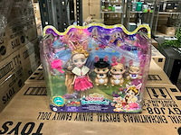 Partij royal enchantimals brystal bunny family dolls (104x) - afbeelding 3 van  4