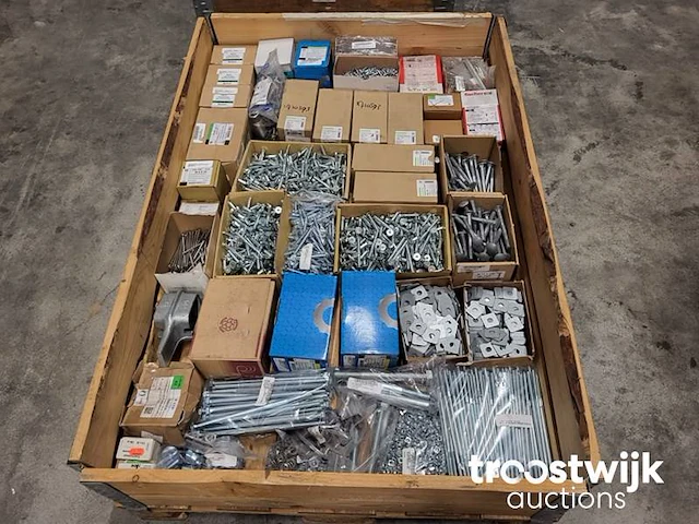 Partij (rvs) bevestigingsmateriaal - afbeelding 1 van  3