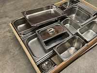 Partij rvs gastronorm bakken - afbeelding 2 van  4
