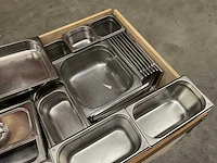Partij rvs gastronorm bakken - afbeelding 3 van  4