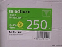 Partij salade boxen, plastic - afbeelding 2 van  6