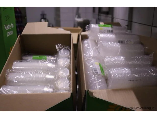 Partij salade boxen, plastic - afbeelding 4 van  6