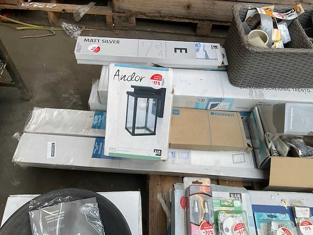 Partij sanitair/aannemersmateriaal - afbeelding 7 van  12