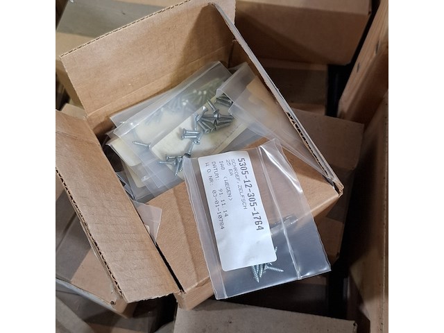 Partij schroefjes, kruis kop - afbeelding 4 van  5