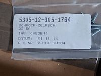 Partij schroefjes, kruis kop - afbeelding 5 van  5