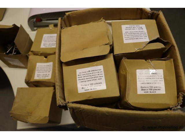 Partij schroeven - ø 6.3 x 60mm - 12 dozen á 100 stuks - afbeelding 2 van  4