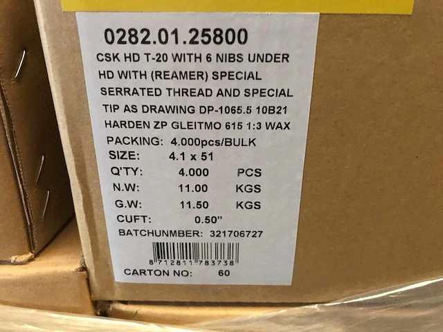 Partij schroeven en bouten - afbeelding 12 van  12