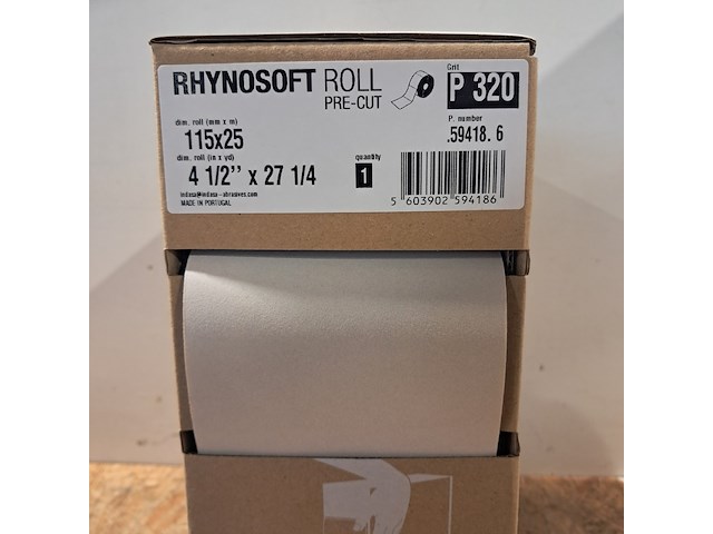 Partij schuurpads met softfoam, indasa - afbeelding 3 van  6