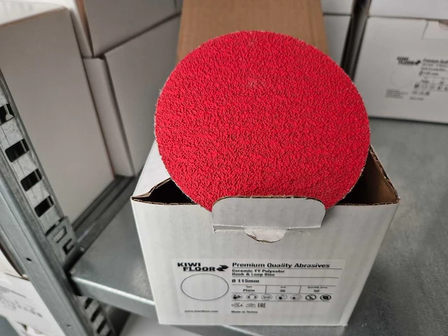 Partij schuurschijven 115 mm | 394 dozen á 50 stuks - afbeelding 2 van  15