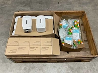 Partij sensor dispensers met hand desinfectie - afbeelding 1 van  4