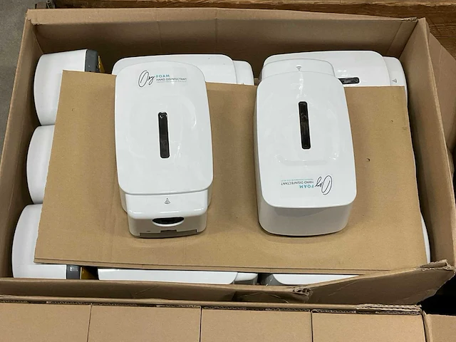 Partij sensor dispensers met hand desinfectie - afbeelding 3 van  4