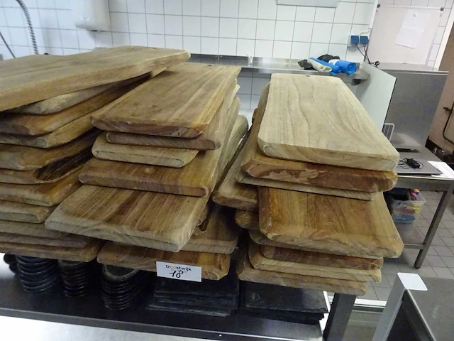 Partij serveerplanken en schalen - afbeelding 2 van  5